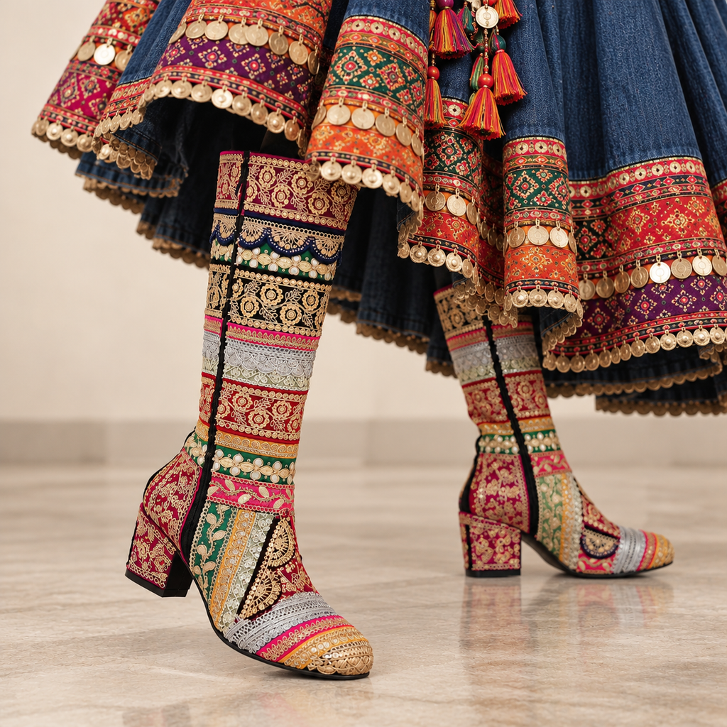 Zardozi Boots
